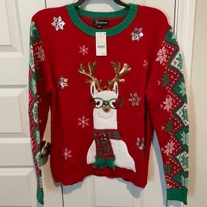 NWT Ugly Christmas Sweater L